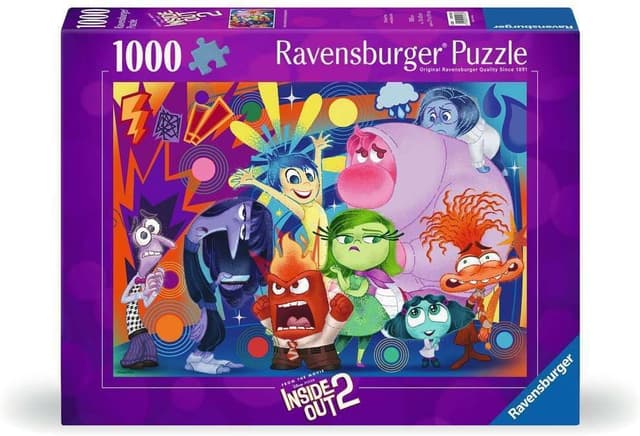 Detalle de Ravensburger Puzzle 1000 pièces Inside Out 2 (70 x 50 cm) – Pour adultes et enfants dès 14 ans
