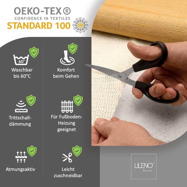 Thumbnail 1 de LILENO HOME Alfombrilla antideslizante 🏡 para suelos lisos