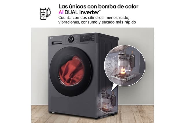 Thumbnail 5 de LG RHX5009TBB Secadora 9 kg 🔄