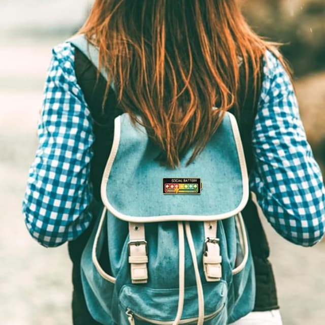 Detalle 1 de Fenglin-joy Social Battery Pin 4er Set