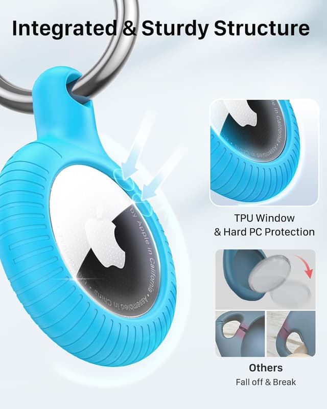 Thumbnail 2 de YOSH Porte Clef AirTag Lot de 12 đź§·