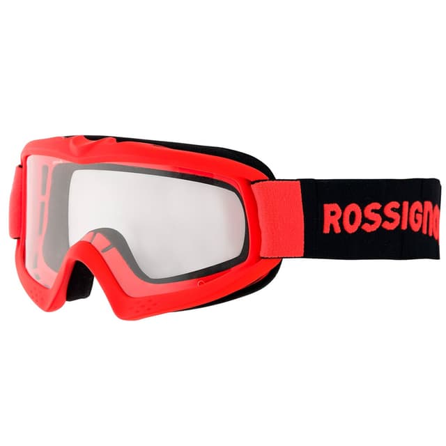 Detalle 2 de Rossignol Raffish Hero máscara de esquí y snow infantil con lentes intercambiables (6 a 12 años) Hot Red
