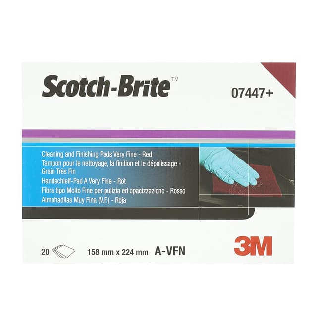 Detalle 2 de 3M Scotch-Brite CF-SH éponge abrasive 20 pads