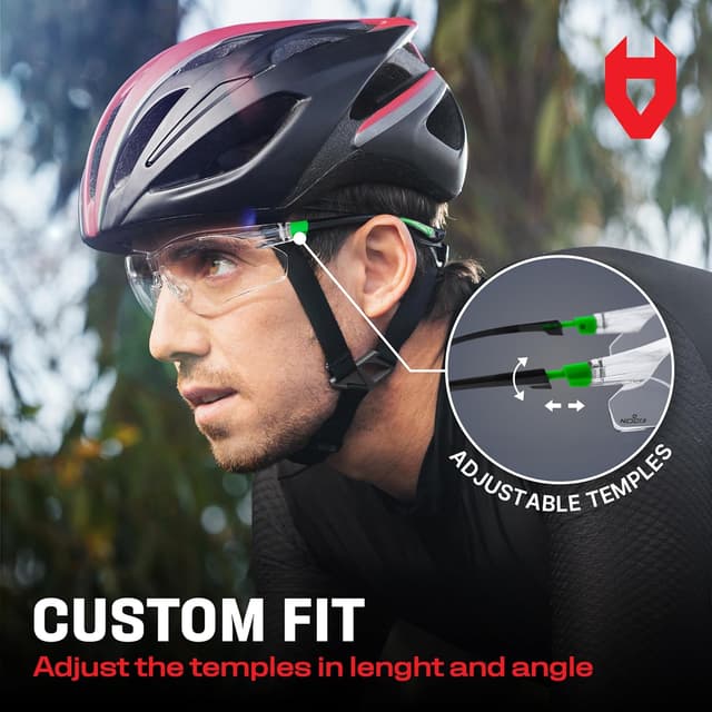 Thumbnail 5 de NoCry Clear Safety Glasses UV380