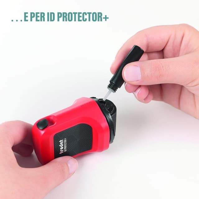 Detalle 2 de Trodat Ricarica inchiostro timbro rullo ID Protector, 3 flaconi