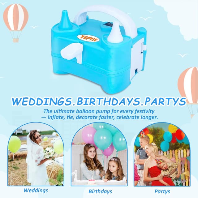 Thumbnail 6 de YEPVIE Electric Balloon Pump 6 arch kits