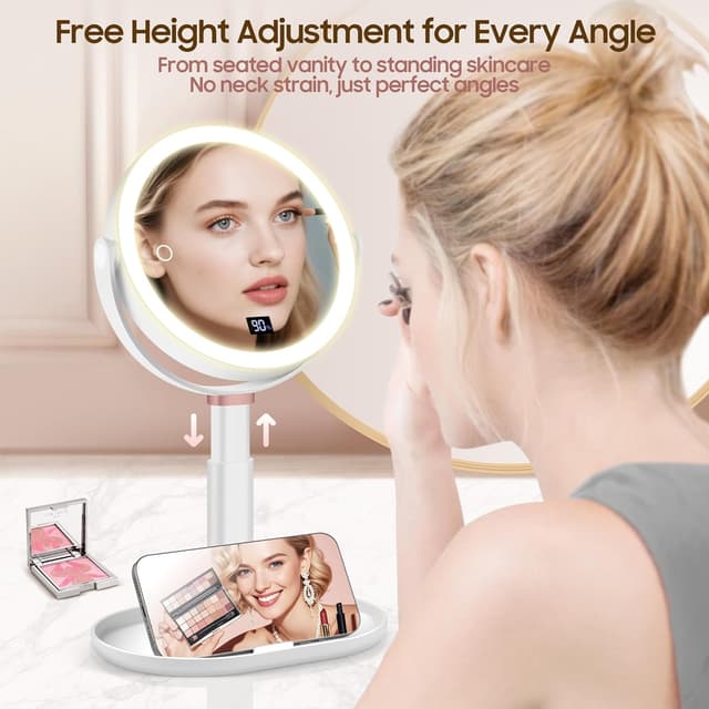 Thumbnail 4 de GOMIPURU Makeup Magnifying Mirror 30X/1X