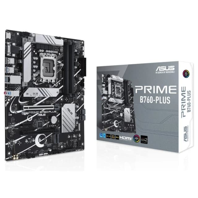 Detalle de ASUS PRIME B760-PLUS placa base ATX 3x M.2 2,5Gb 🖥