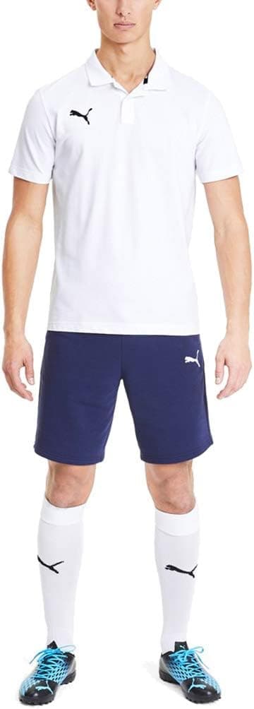 Detalle de Puma Herren Teamgoal 23 Casuals Poloshirt mit Zwei-Knopf-Kragen