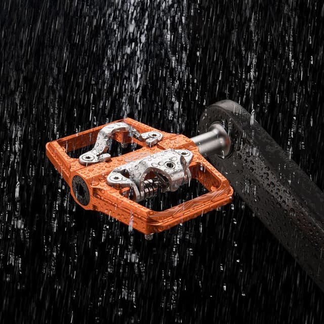 Detalle 2 de Pédales VTT double face Shimano SPD 9/16