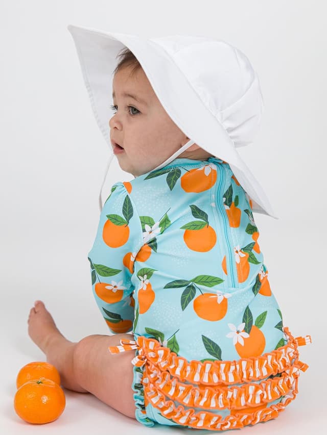 Thumbnail 6 de RuffleButts Floral Rash Guard 50