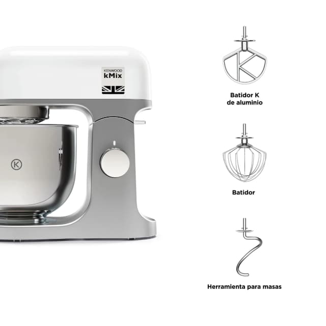 Thumbnail 5 de Kenwood kMix KMX750WH robot de cocina 5 L 1000W