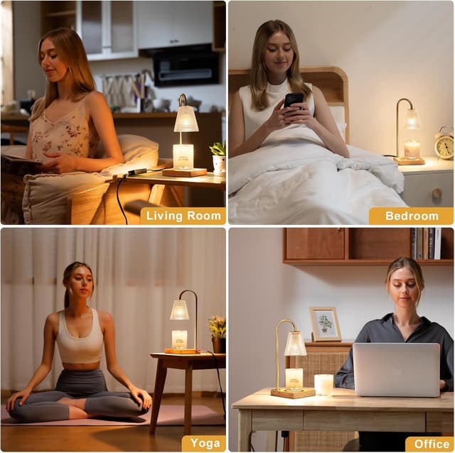 Thumbnail 5 de Hong-in Candle Warmer Lamp 8H Timer 🕯