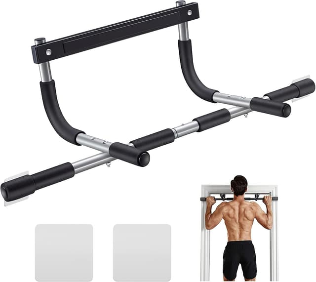 Imagen de Ally Peaks Doorway Pull Up Bar (Max 440 lbs) — Multi-Grip Chin-Up Bar for Home Gym en OfertitasTOP