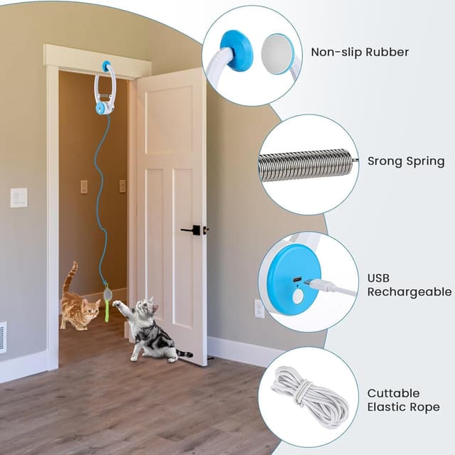 Detalle de PETTOM Cat Toys, interactive cat enrichment