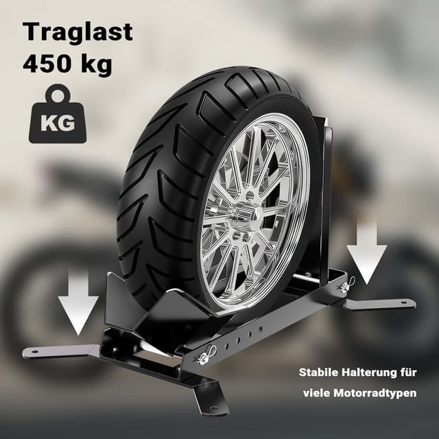Thumbnail 4 de Wiltec Motorradständer bis 450kg Ø14-21