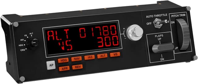 Detalle 1 de Logitech G Saitek Pro Flight Multi Panel ✈️ Controlador de Vuelo