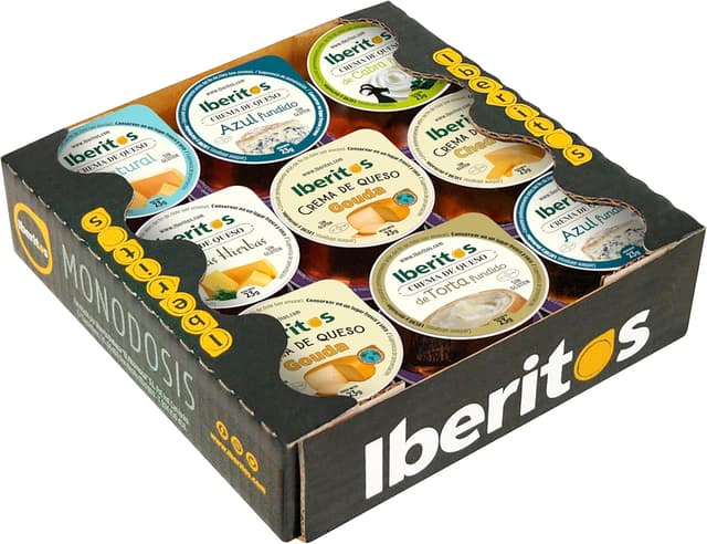 Imagen de Iberitos Surtido Quesos Crema monodosis 18x23 g en OfertitasTOP