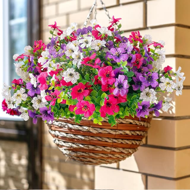 Thumbnail 3 de ROLLWAY Lot de 6 fleurs artificielles 35 cm