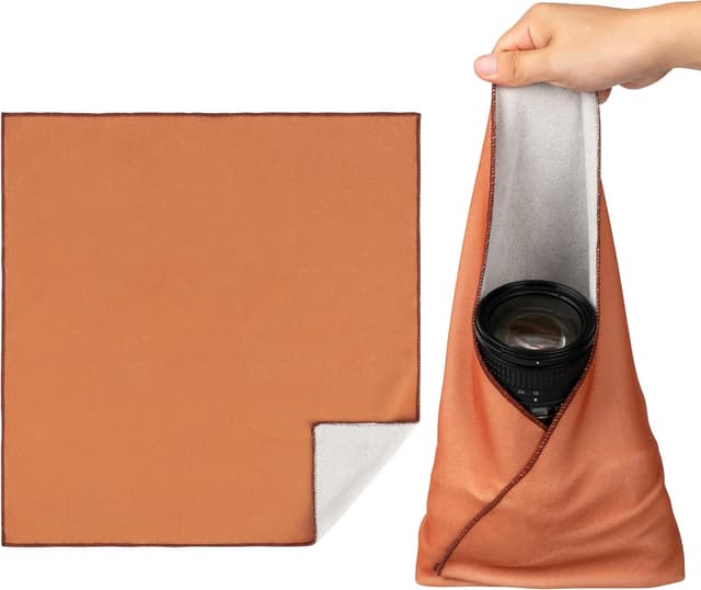 Detalle de Walking Way Magic Protective Wrap Selbstklebe-Etui-Kit (45 x 45 cm) kratzfest, staubdicht, waschbar – Brown
