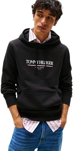 Detalle de Tommy Hilfiger Brand Love Hoodie algodón L