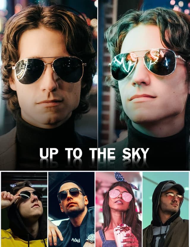 Thumbnail 5 de HENGOSEN Polarised Sunglasses