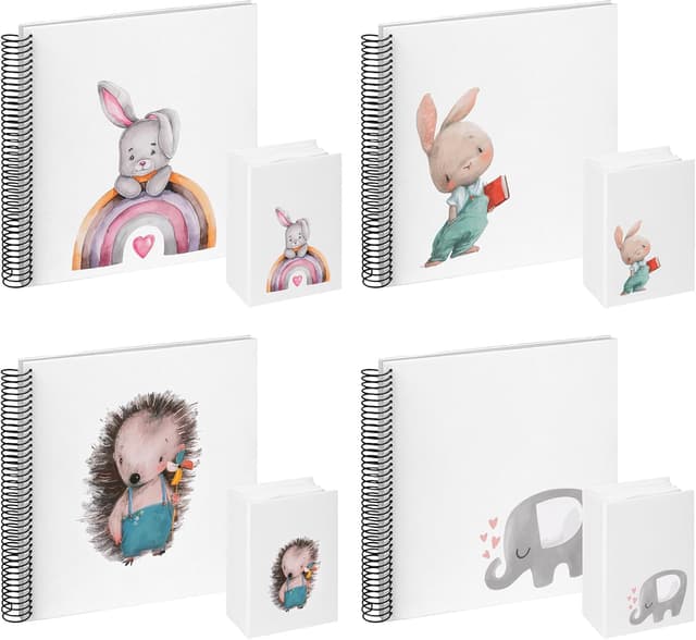 Detalle 2 de Album photo à pochettes Walther Design MA-312 (motif lapin) pour 100 photos 10 x 15 cm