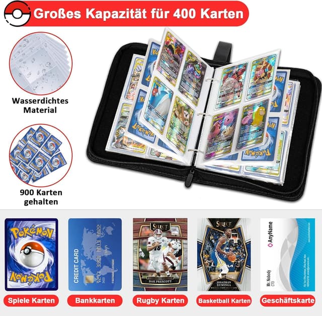 Thumbnail 3 de Card Binder for Kids 400‑card capacity