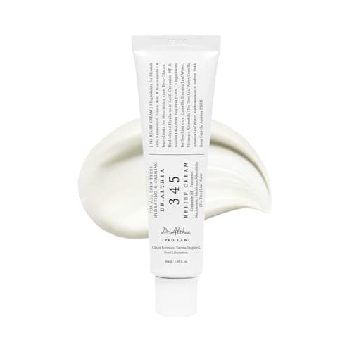 Detalle de Dr.Althea 345 Relief Cream | Crema calmante con PDRN y niacinamida para manchas, piel sensible y acné (50 ml)