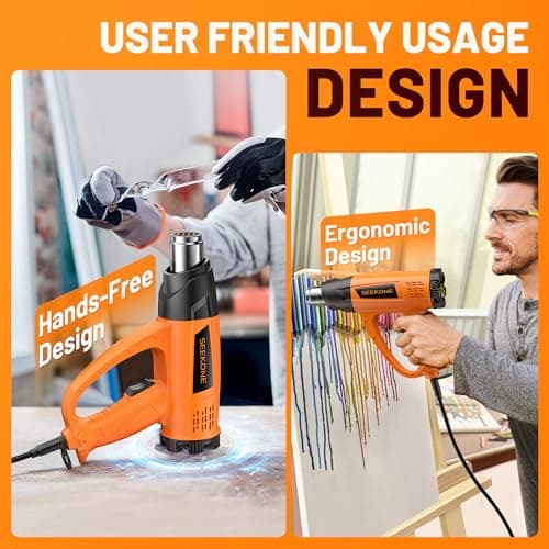 Thumbnail 4 de SEEKONE Pistola de Aire Caliente 2000W