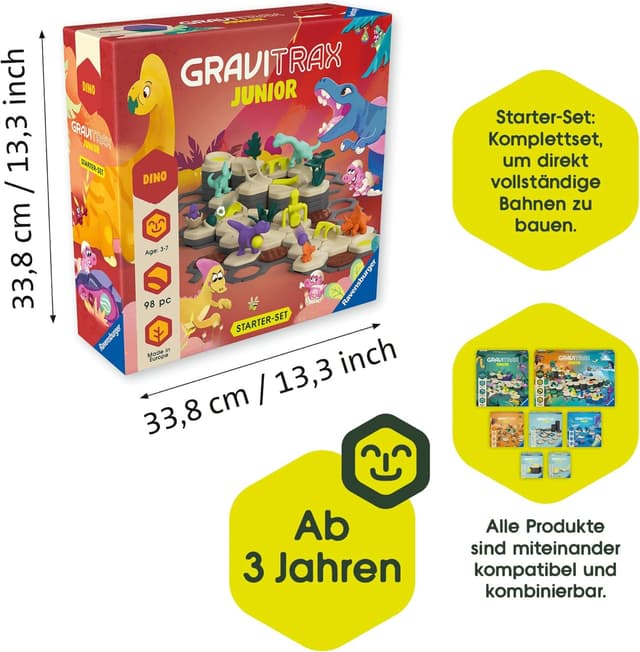 Detalle 2 de GraviTrax Junior Dino Starter-Set L