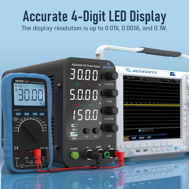 Thumbnail 2 de Jesverty SPS-3005V Variable DC Power Supply