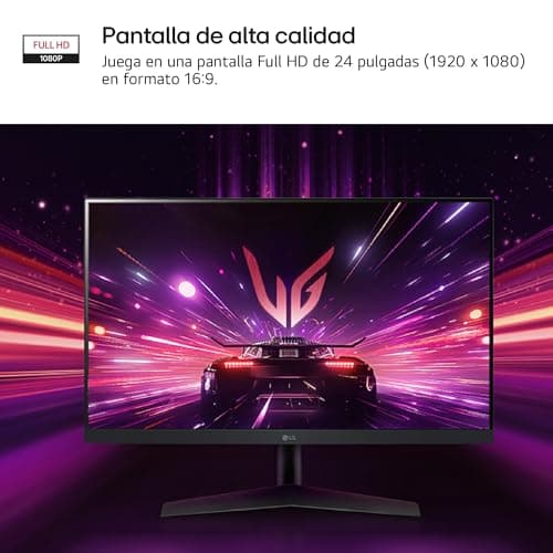Thumbnail 4 de LG 24GS60F B Monitor Ultragear 24" IPS, 180Hz, 1ms