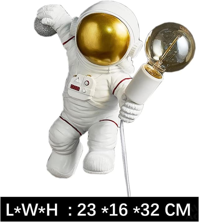 Detalle 2 de ACMHNC applique astronauta E27 per bambini