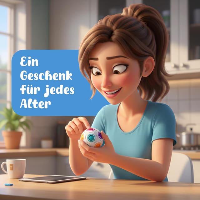 Thumbnail 6 de CUBIDI Original Regenbogenball