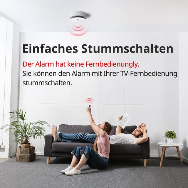 Thumbnail 6 de Rauchmelder 10 Jahre Batterie 85 dB EN 14604