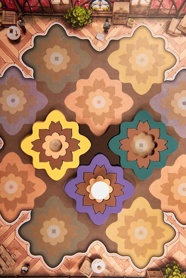 Detalle 2 de Intarsia – Gioco da tavolo in edizione italiana, puzzle astratto e di costruzione