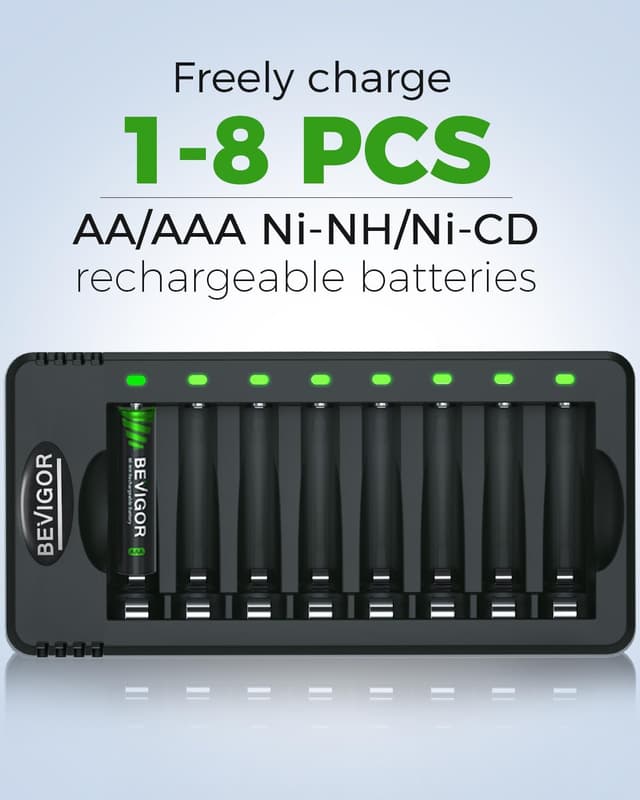 Thumbnail 3 de BEVIGOR AA & AAA Rechargeable Battery Set