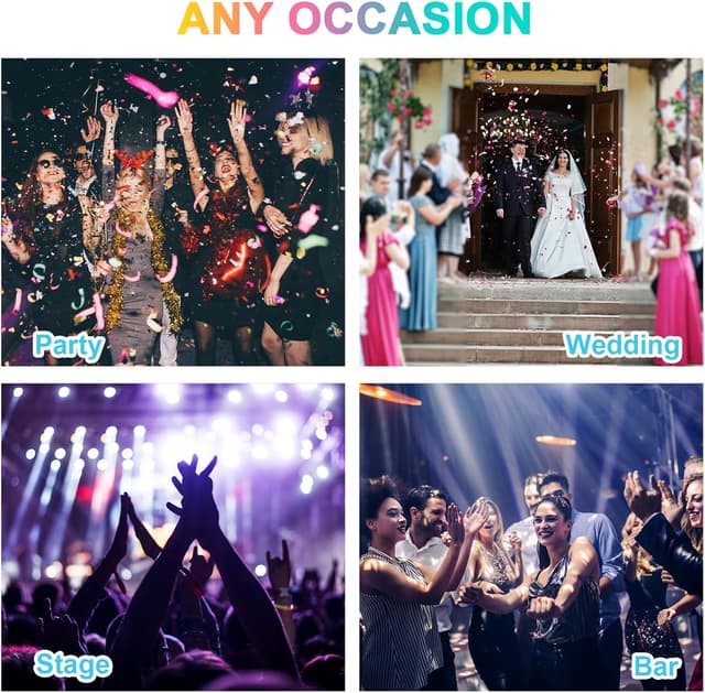 Detalle de URAQT Glitter Corpo, 3 gel glitterati da 50 ml (Argento+Rosa+Bianco) per viso, unghie, occhi, labbra, capelli e corpo