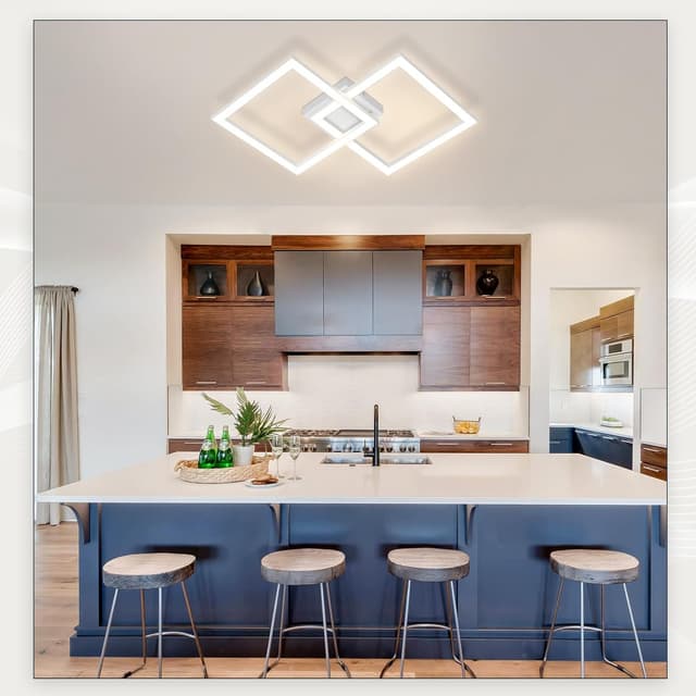 Detalle de Homefire Deckenleuchte LED 24 W Küche