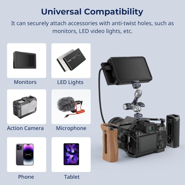 Thumbnail 4 de SMALLRIG Bras Magique 7" Rosette