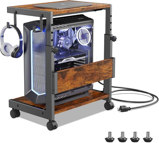 Detalle de Höhenverstellbarer Tower-Ständer mit 2 Etagen