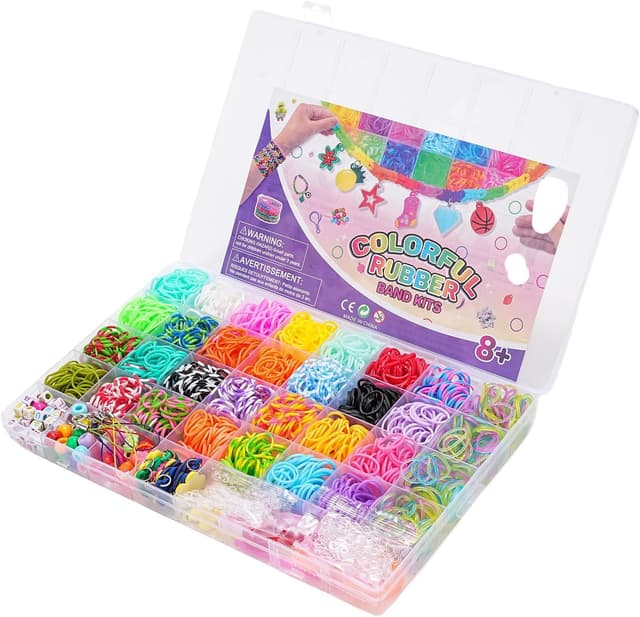 Detalle 2 de 2500+ Rubber Bands Loom Kit