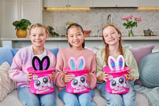 Thumbnail 4 de Pets Alive Magic Bunnies ZURU 🌸 Peluche interactivo sorpresa Pink