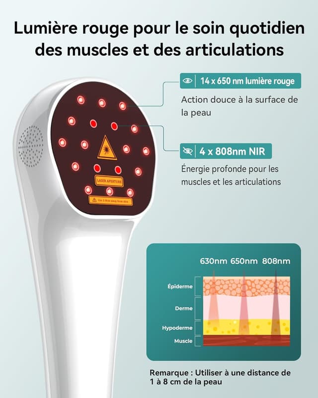 Thumbnail 3 de Orisary Kaltes Rotlicht Handgerät 4000 mAh