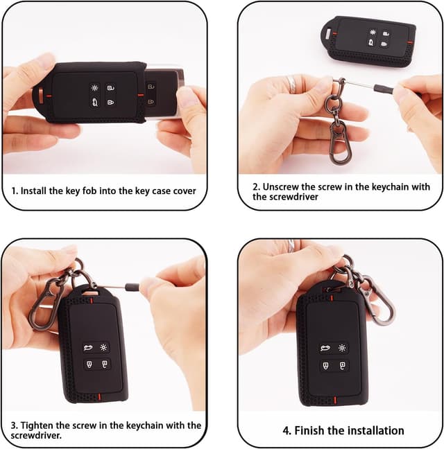 Thumbnail 4 de ERMWALR 2 Pack Car Key Cover Renault