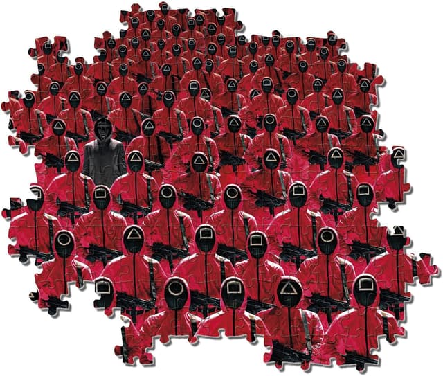 Detalle 2 de Clementoni Squid Game Puzzle Dificil 1500 Piezas