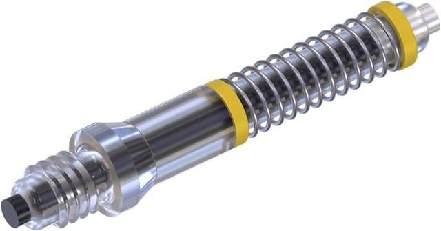 Detalle de CUESOUL TERO AK7 carbon dart shafts (spring telescopic, built-in) – set of 3