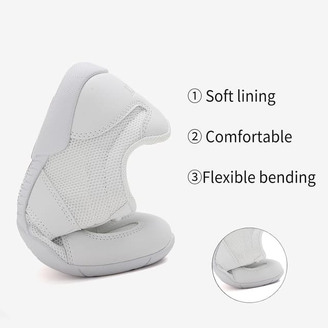 Detalle 2 de Cheerleader Sportschuhe für Mädchen mit Mesh