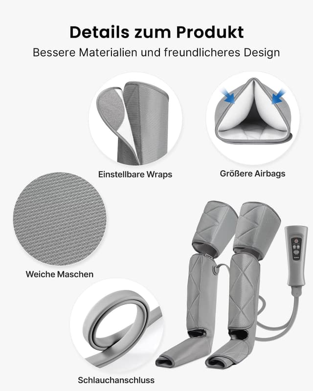 Thumbnail 5 de RENPHO Beinmassagegerät Luftkompression